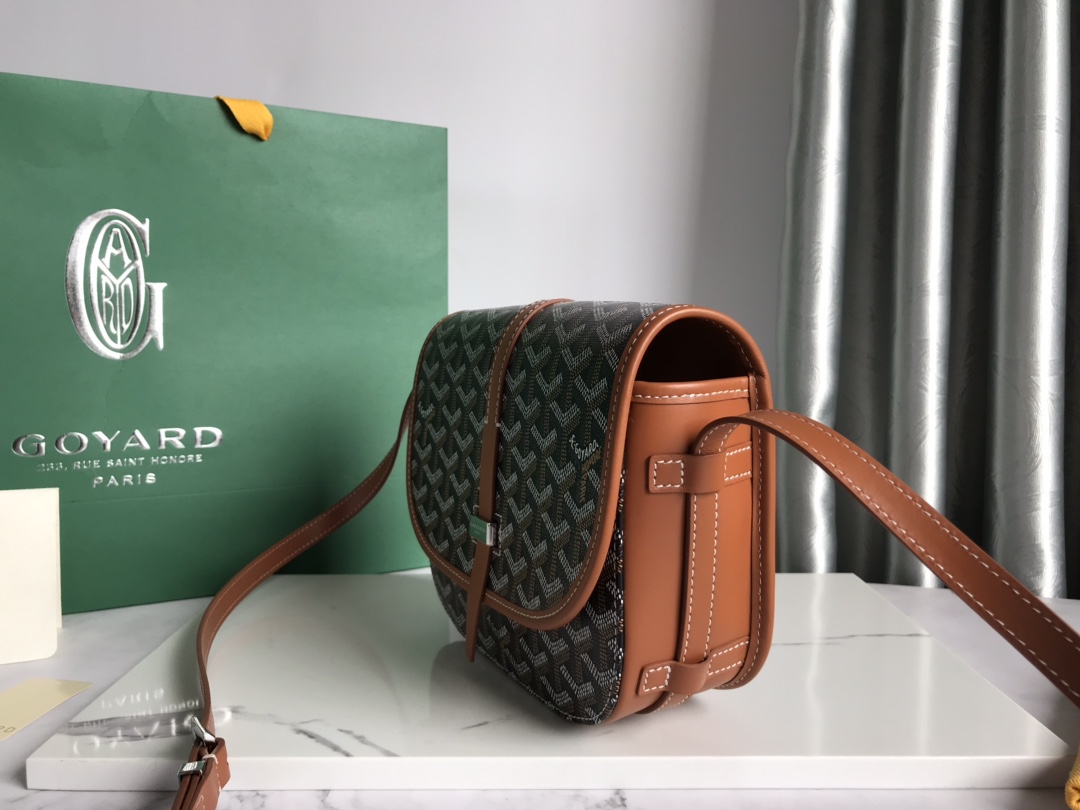 Goyard Belvedere PM Bag Messenger Bag Brown