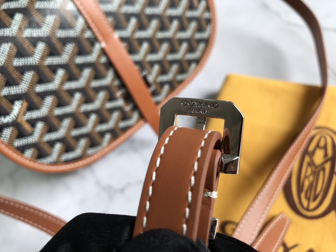 Goyard Belvedere PM Bag Messenger Bag Brown