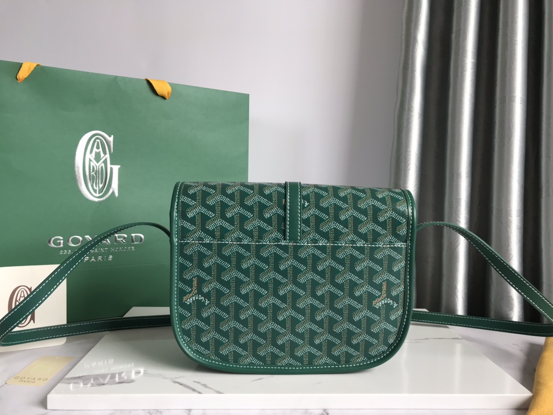 Goyard Belvedere PM Bag Messenger Bag Green