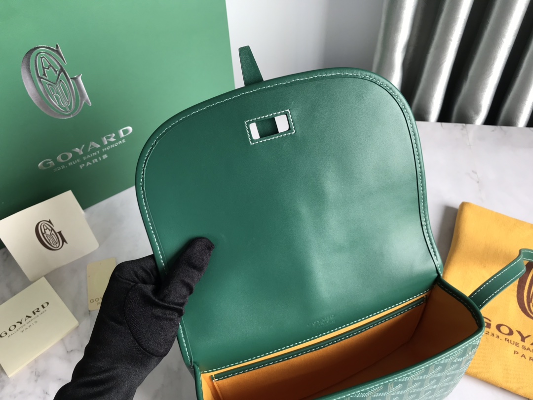 Goyard Belvedere PM Bag Messenger Bag Green