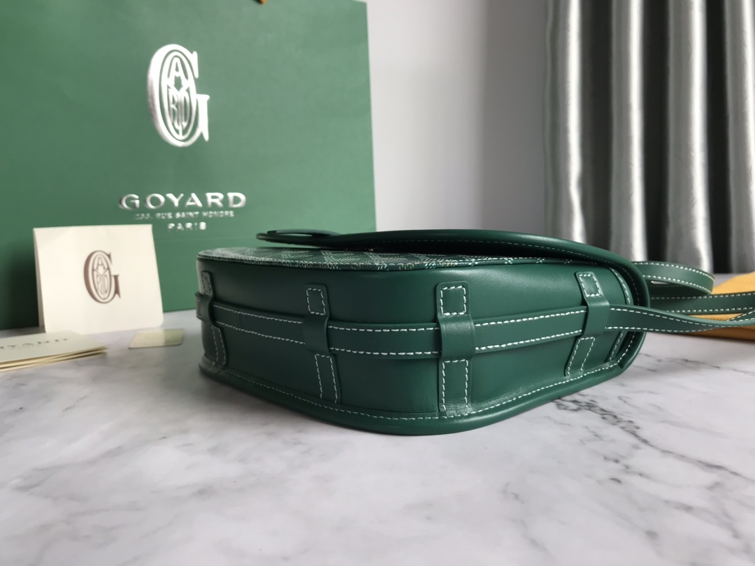 Goyard Belvedere PM Bag Messenger Bag Green