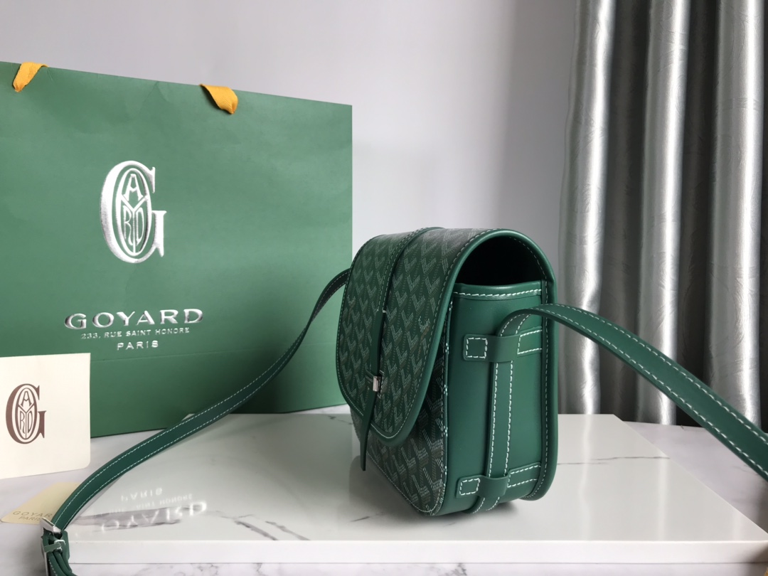 Goyard Belvedere PM Bag Messenger Bag Green