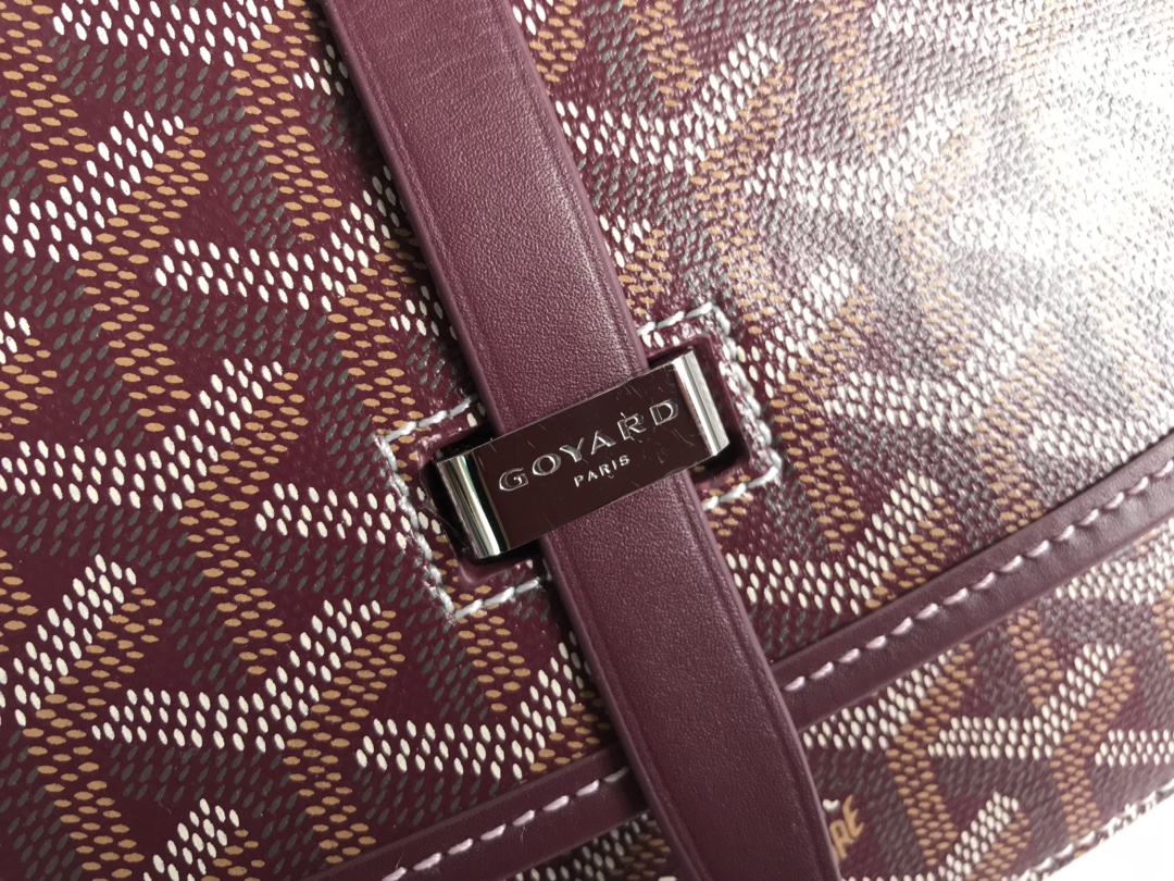 Goyard Belvedere PM Bag Messenger Bag Wine