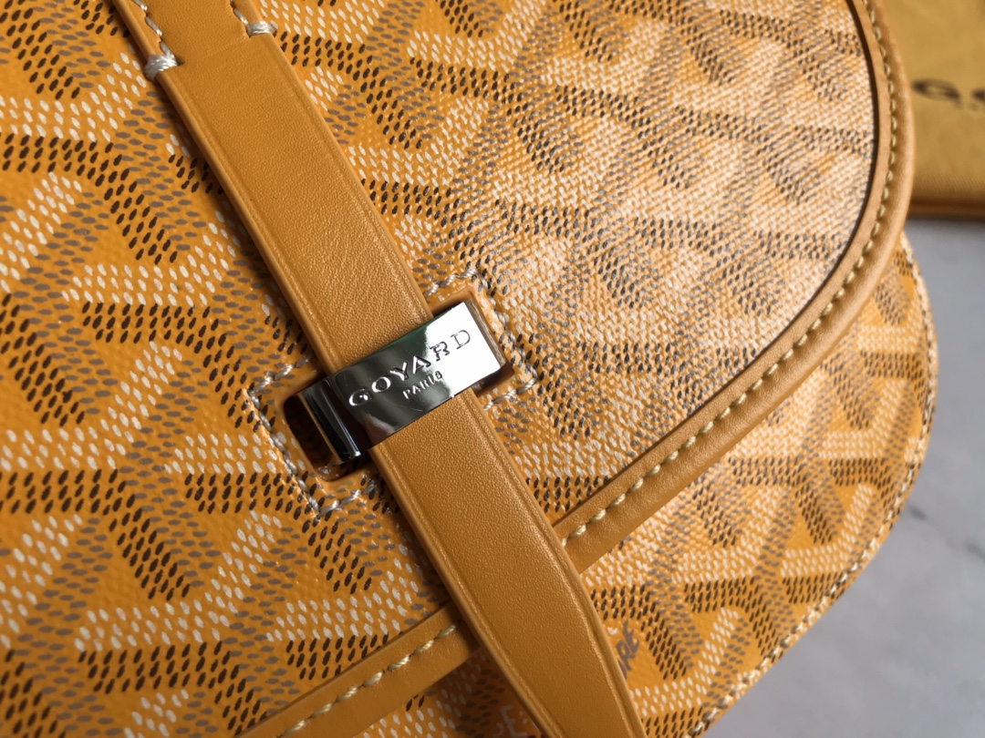 Goyard Belvedere PM Bag Messenger Bag Yellow