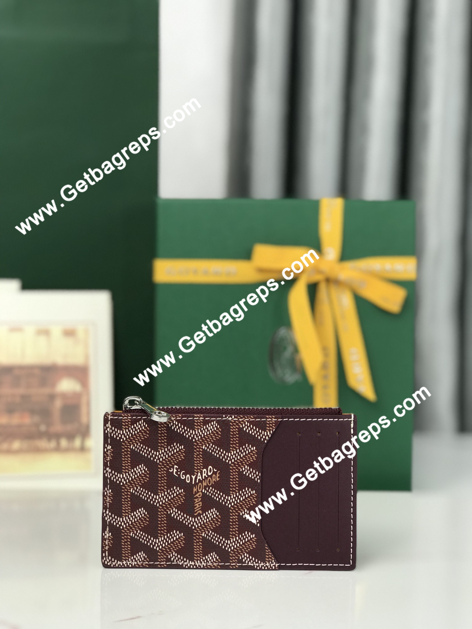 Goyard Bourbon Zipped Card Holder 020244-10