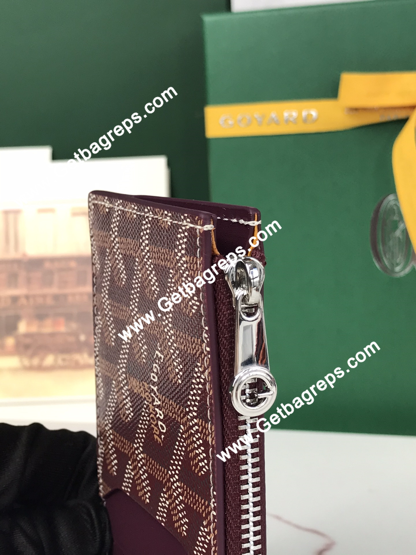 Goyard Bourbon Zipped Card Holder 020244-10