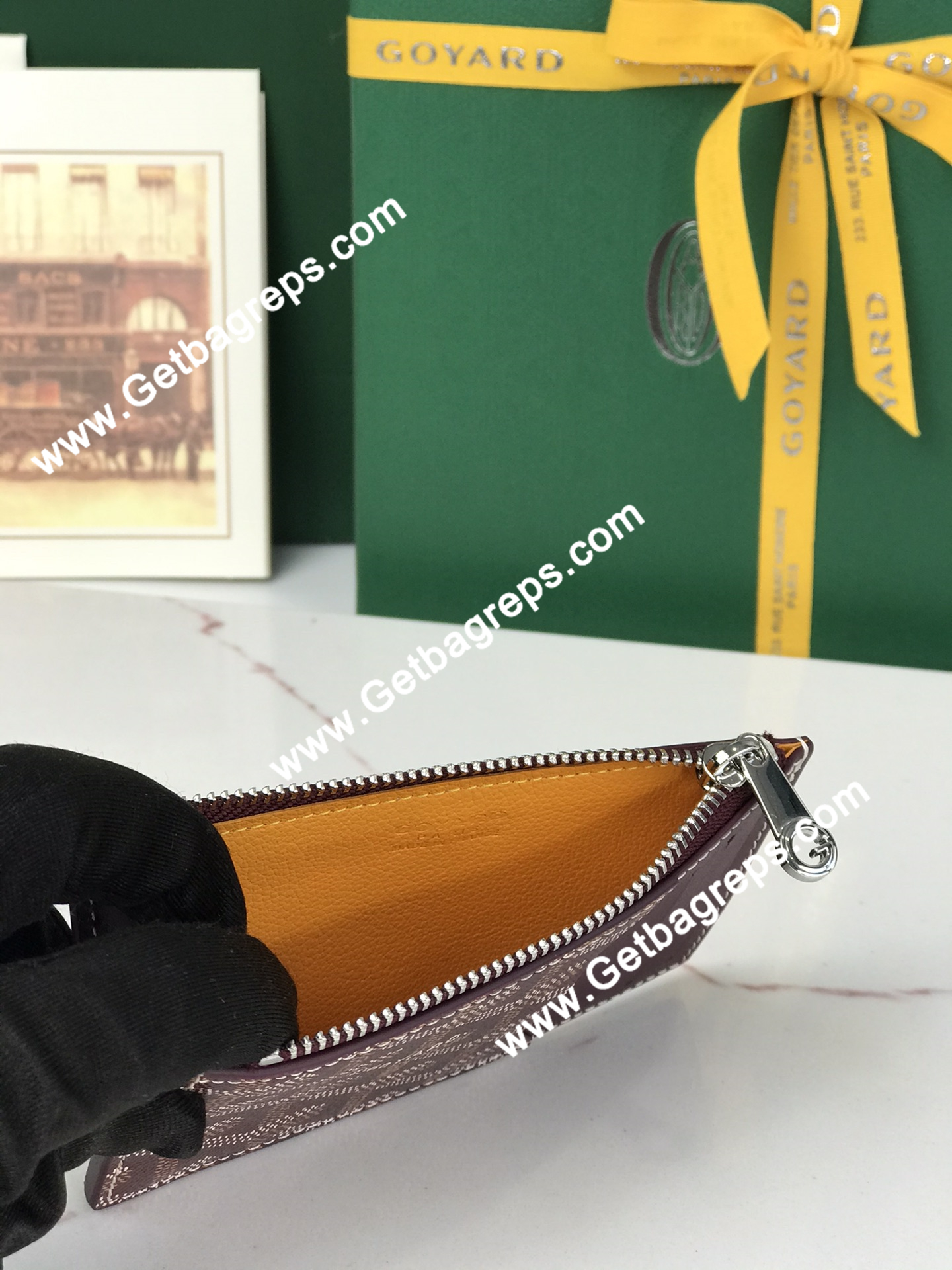 Goyard Bourbon Zipped Card Holder 020244-10