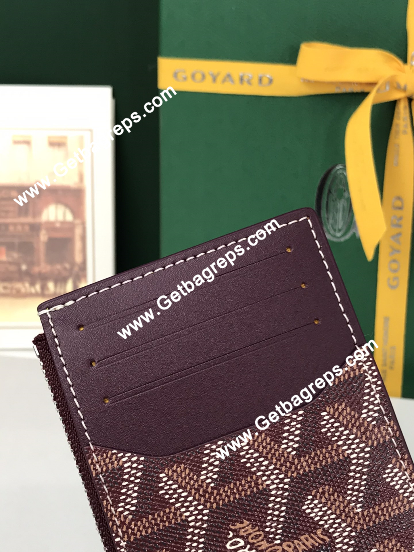 Goyard Bourbon Zipped Card Holder 020244-10