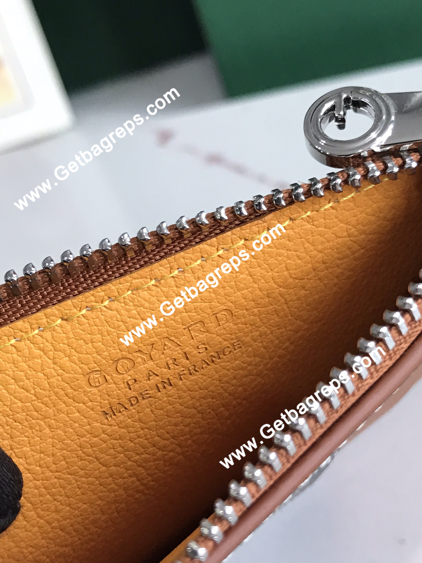 Goyard Bourbon Zipped Card Holder 020244-11