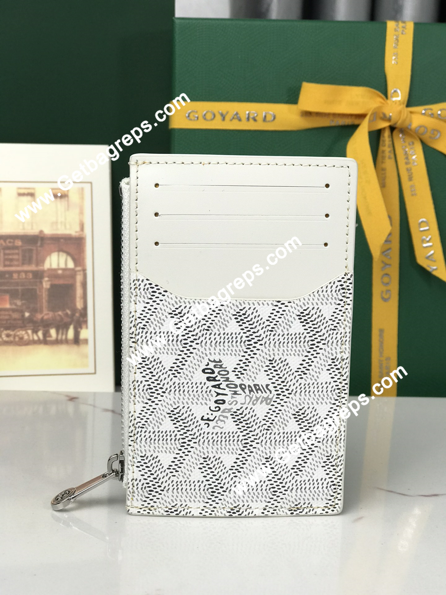 Goyard Bourbon Zipped Card Holder 020244-2