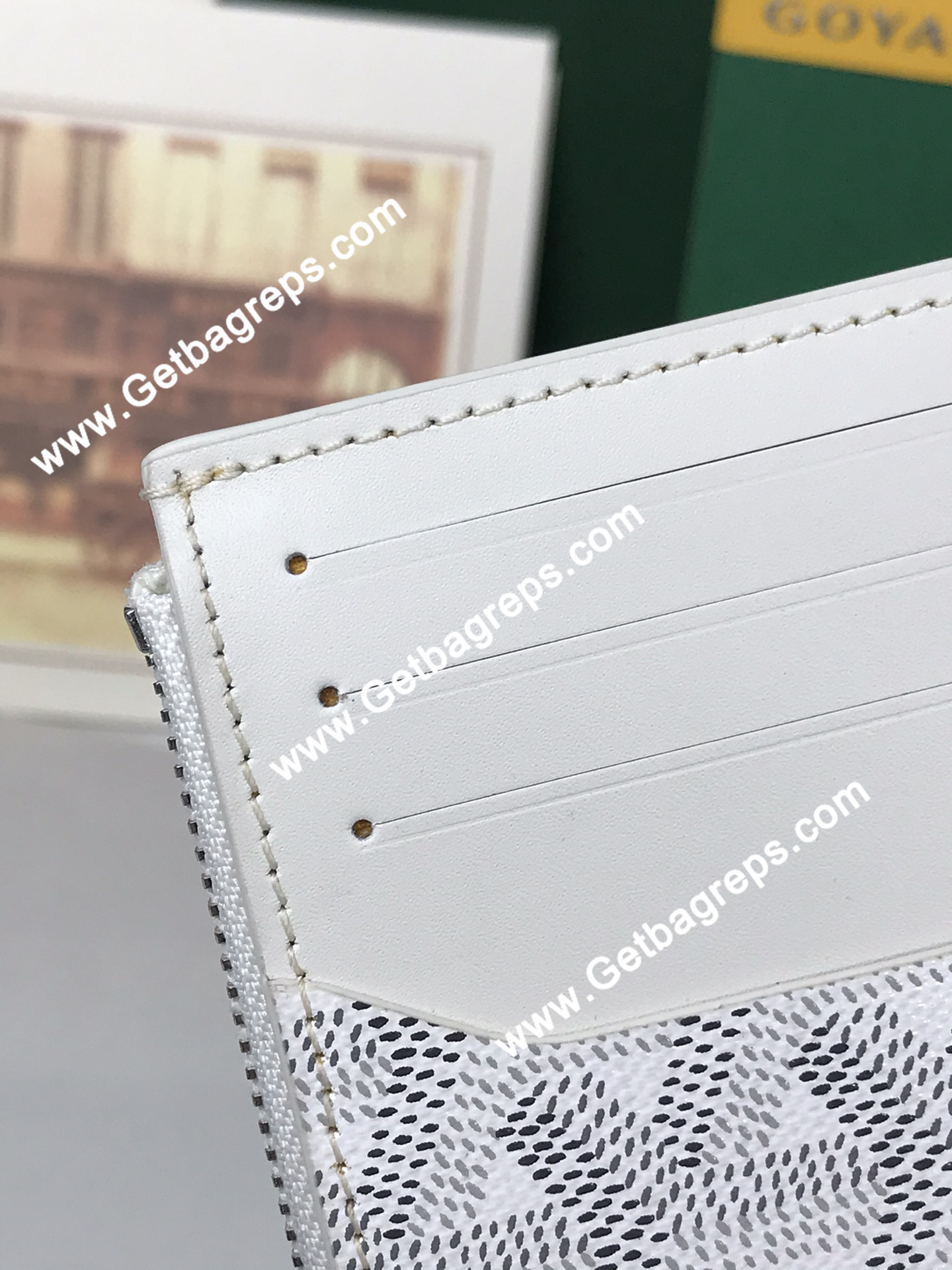 Goyard Bourbon Zipped Card Holder 020244-2