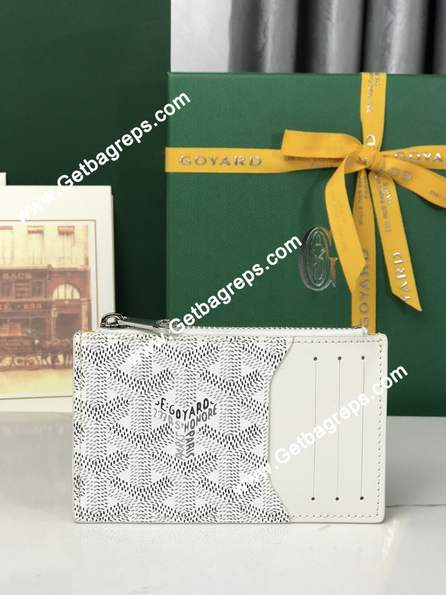 Goyard Bourbon Zipped Card Holder 020244-2