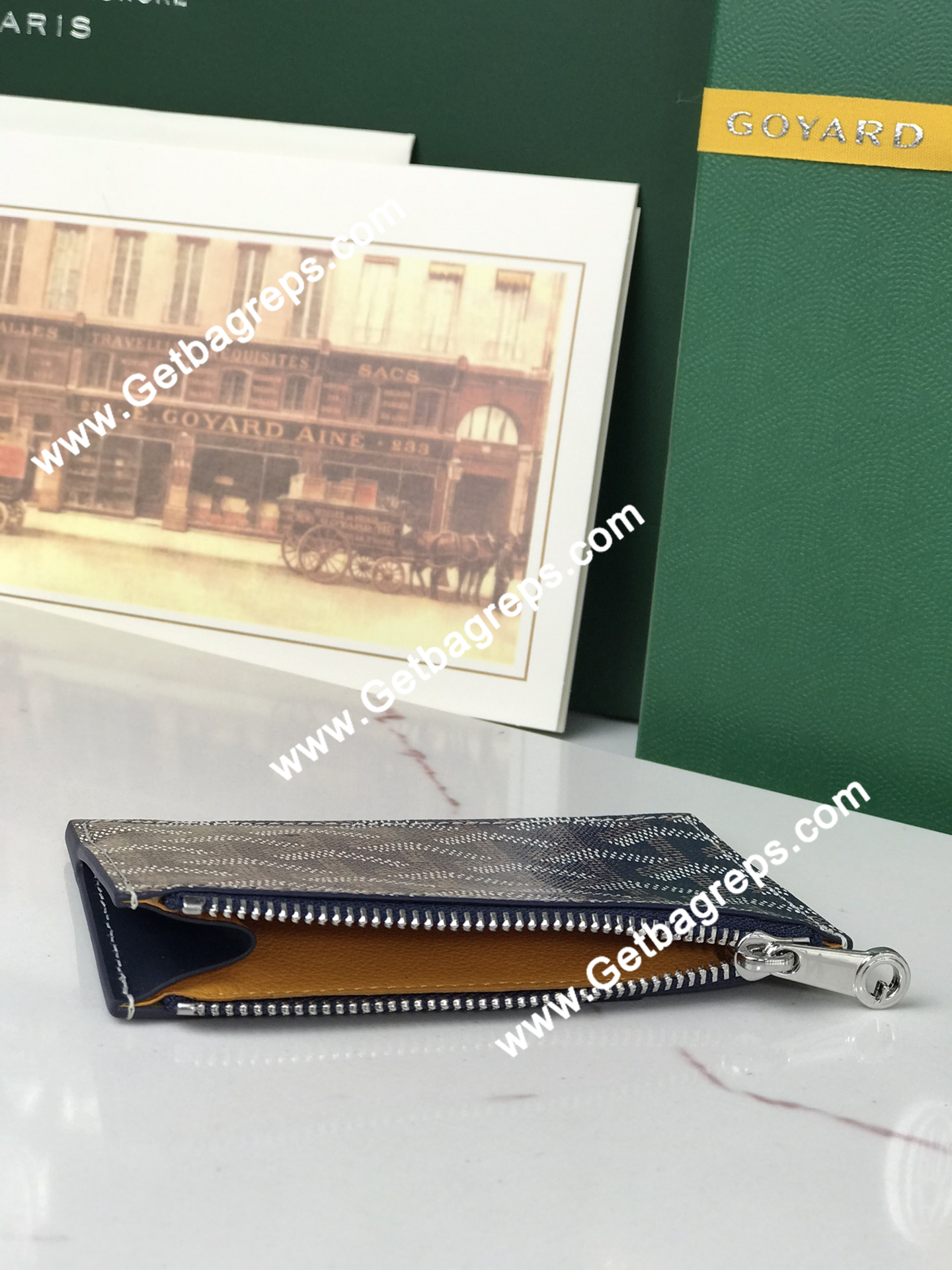 Goyard Bourbon Zipped Card Holder 020244-3