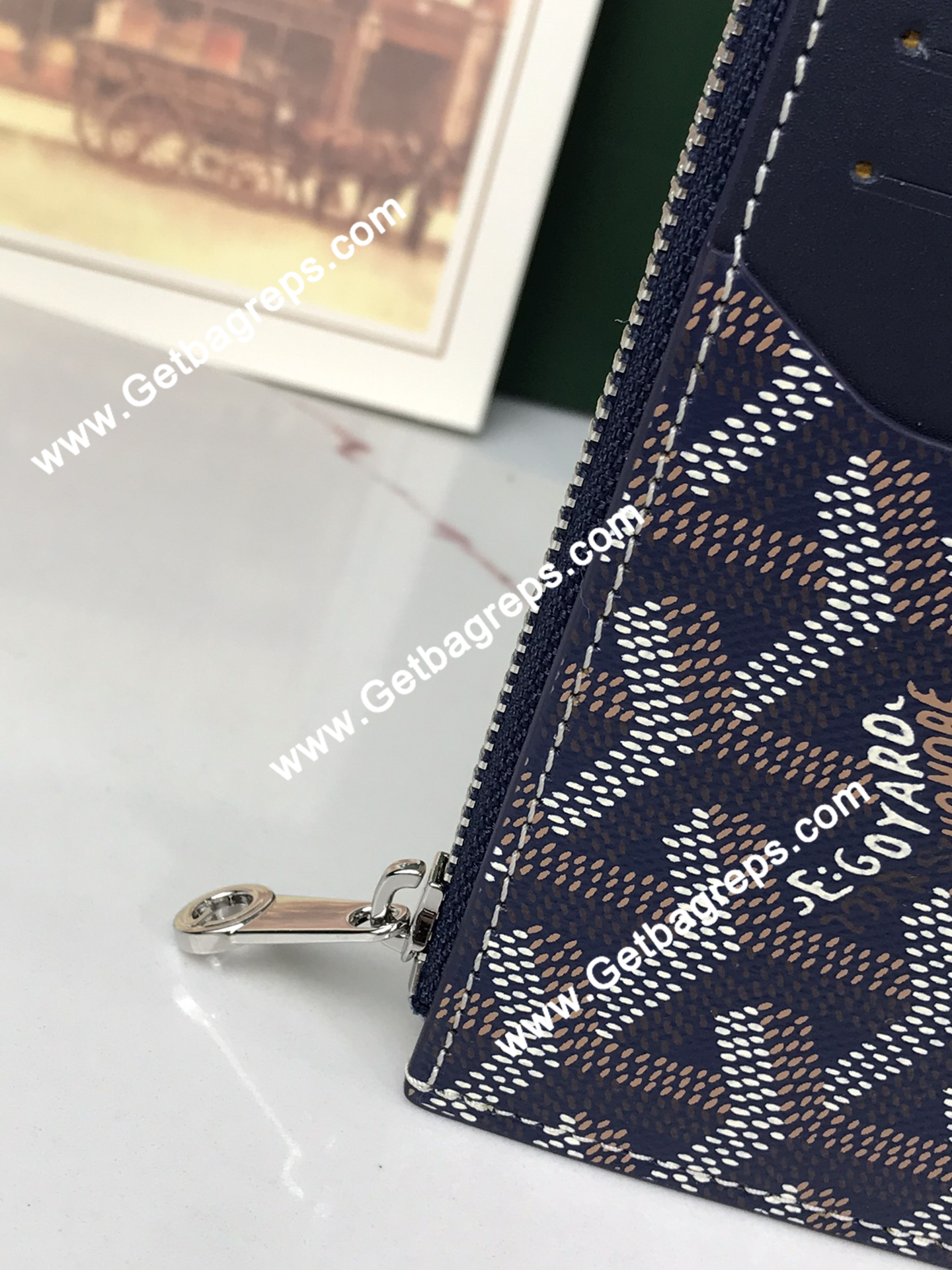Goyard Bourbon Zipped Card Holder 020244-3