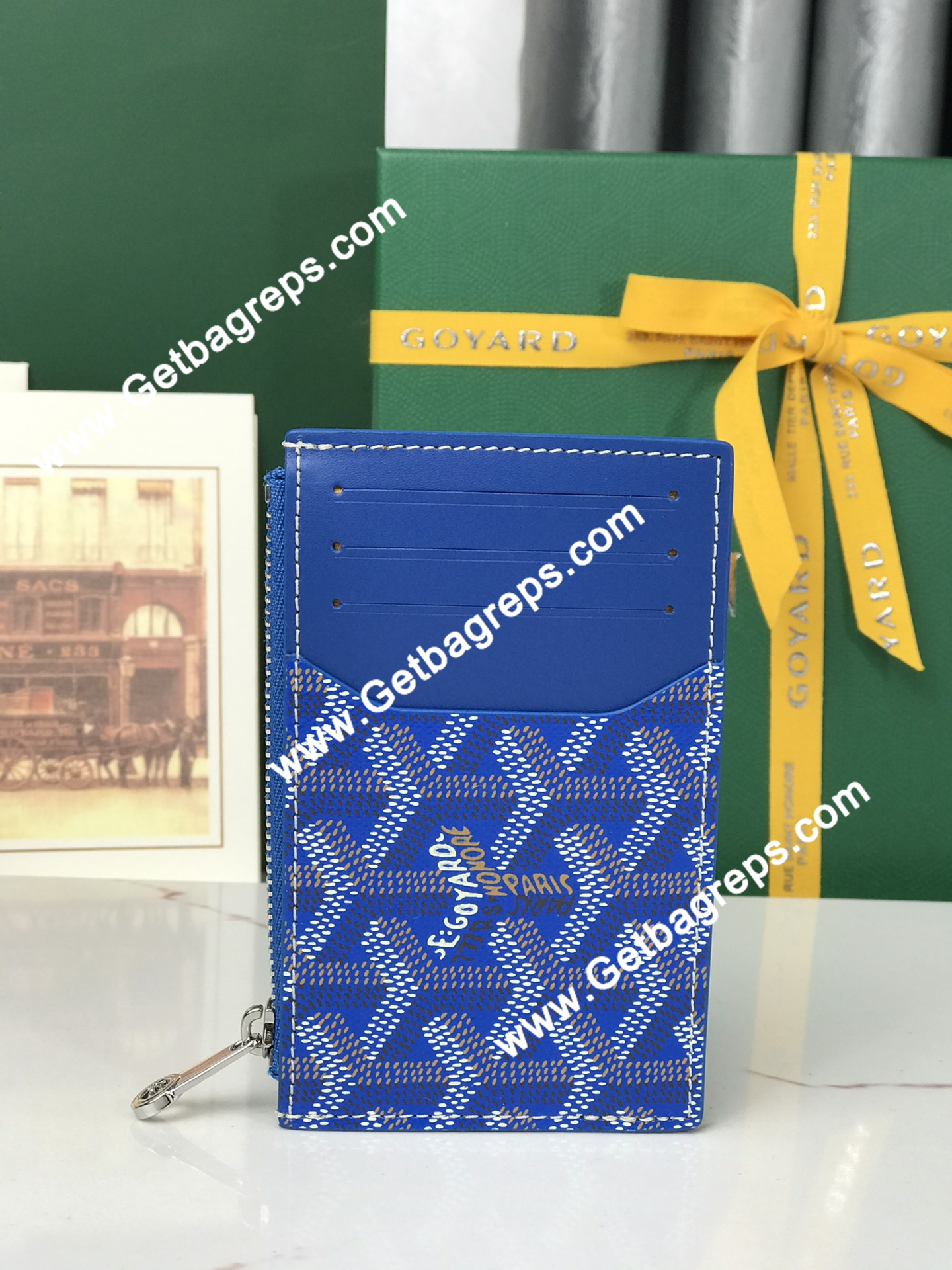 Goyard Bourbon Zipped Card Holder 020244-4