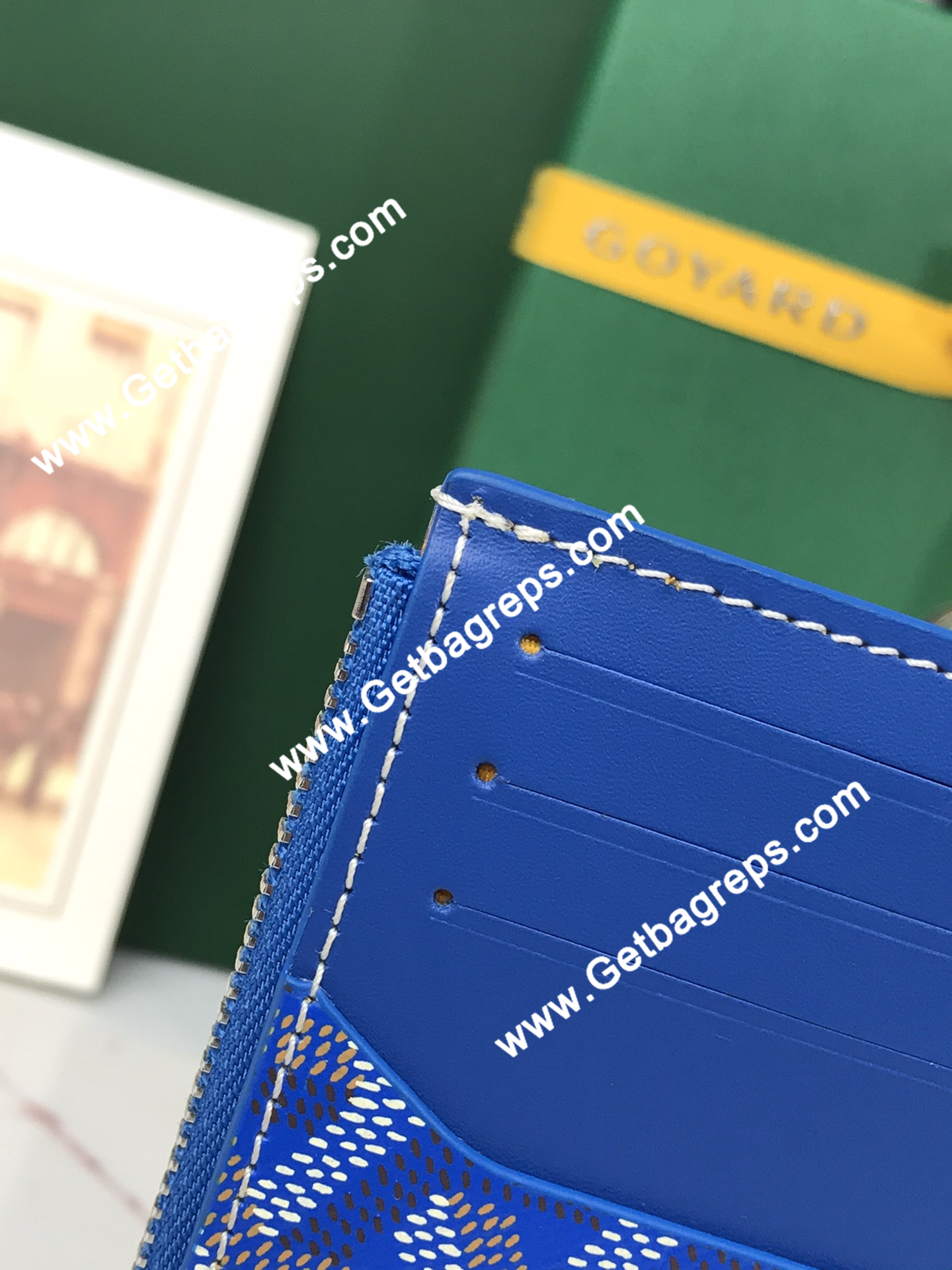 Goyard Bourbon Zipped Card Holder 020244-4