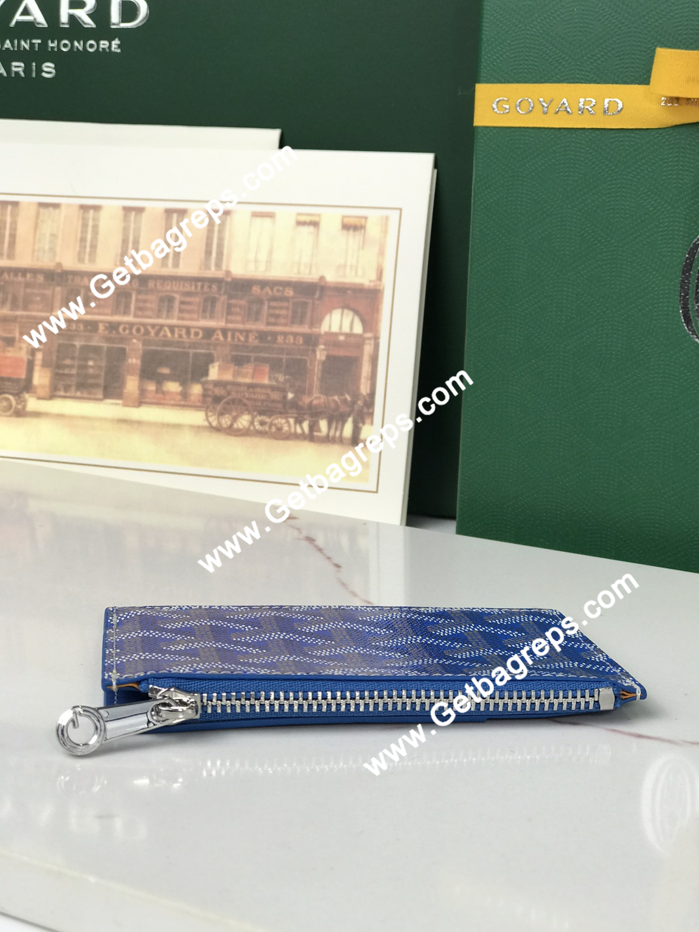Goyard Bourbon Zipped Card Holder 020244-4