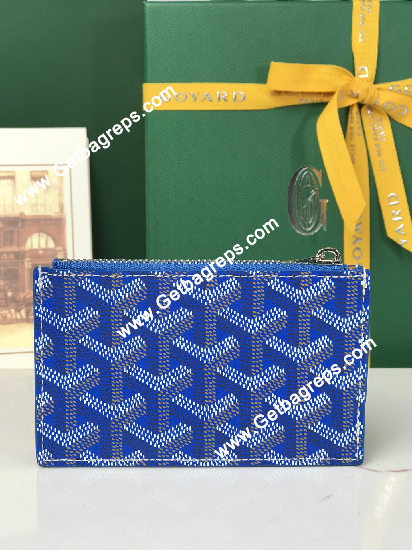 Goyard Bourbon Zipped Card Holder 020244-4
