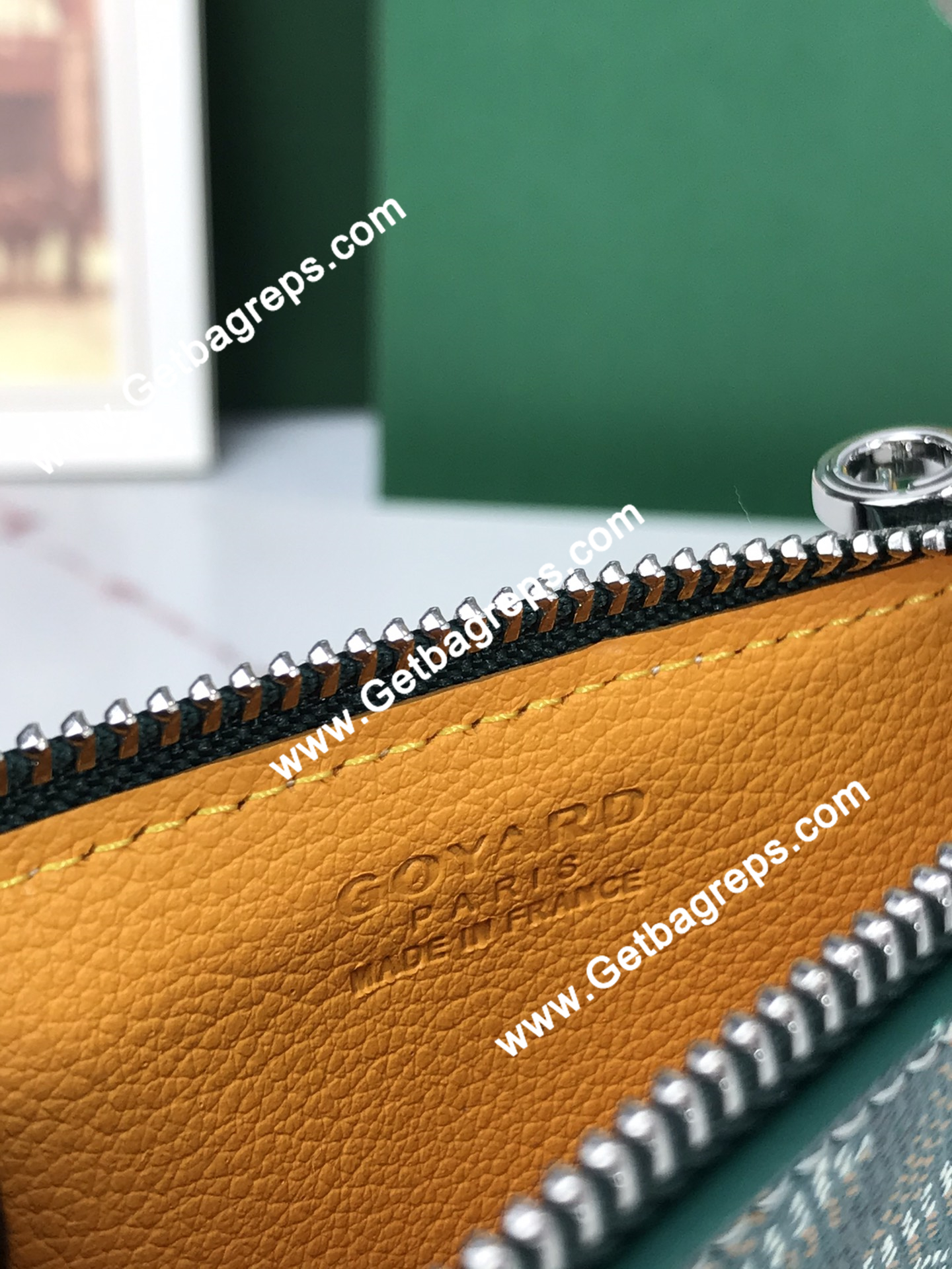 Goyard Bourbon Zipped Card Holder 020244-5