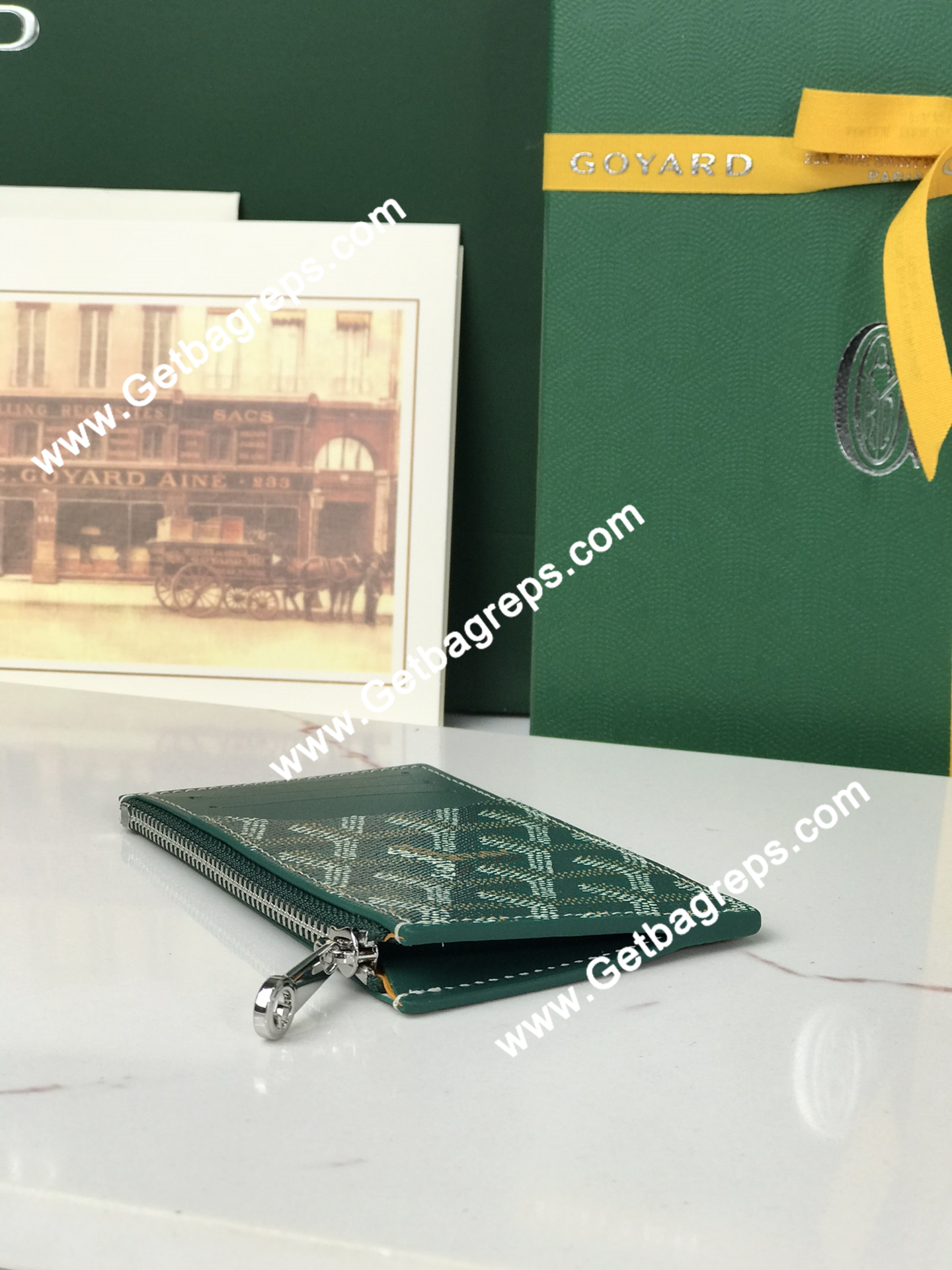 Goyard Bourbon Zipped Card Holder 020244-5