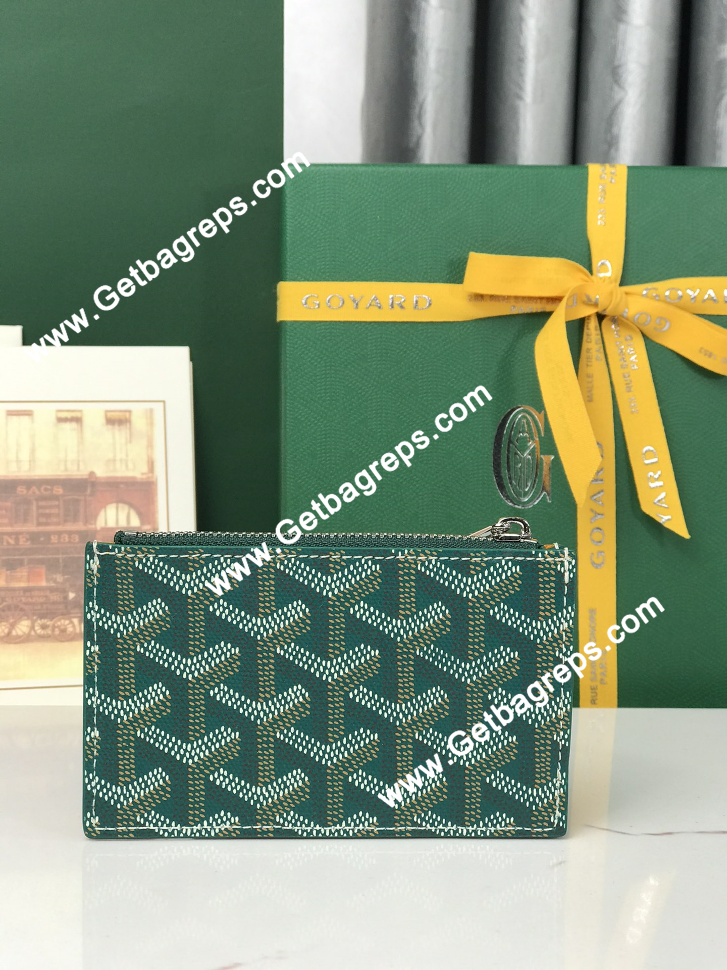 Goyard Bourbon Zipped Card Holder 020244-5