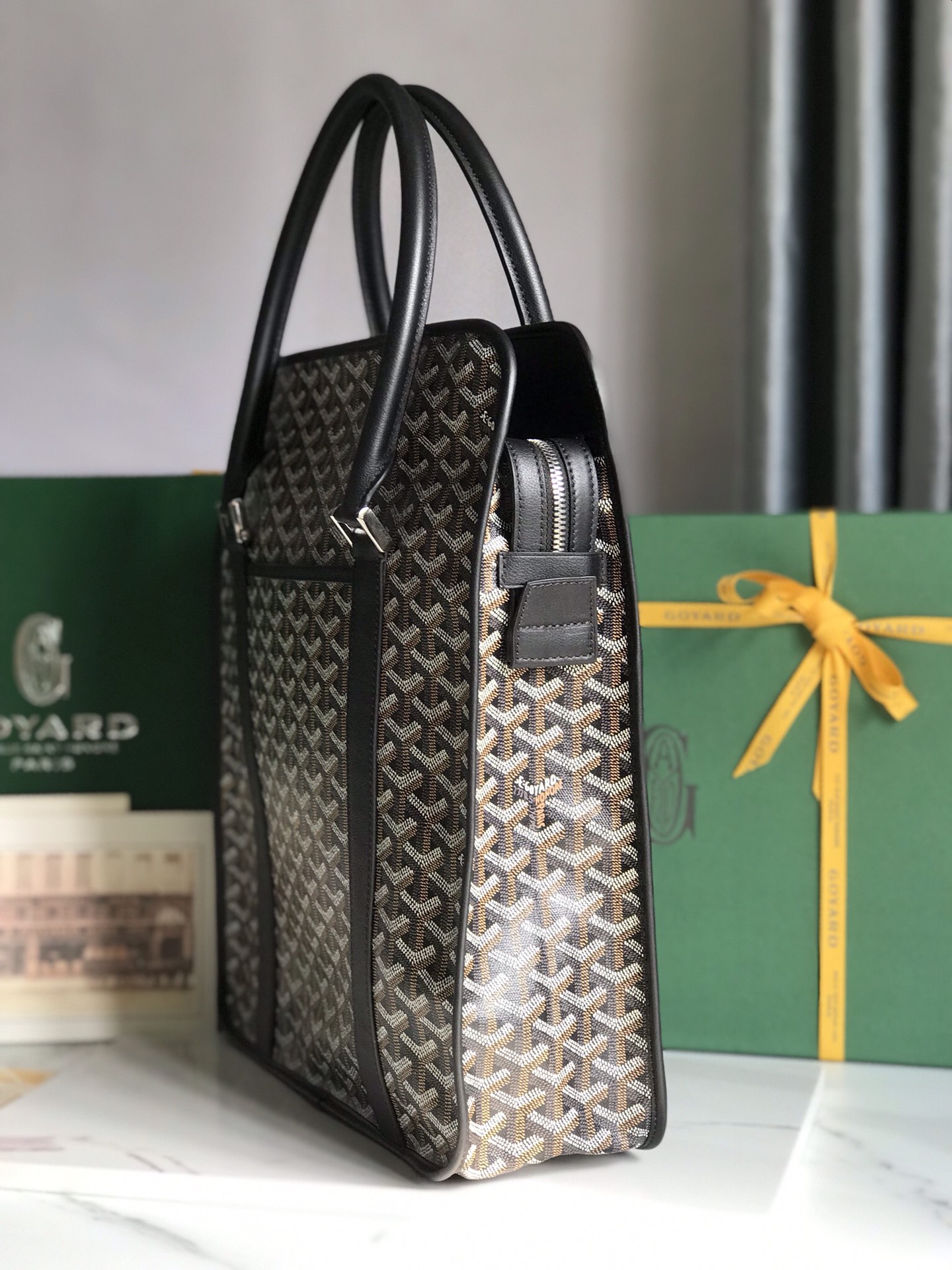 Goyard Bourgogne Bag Black