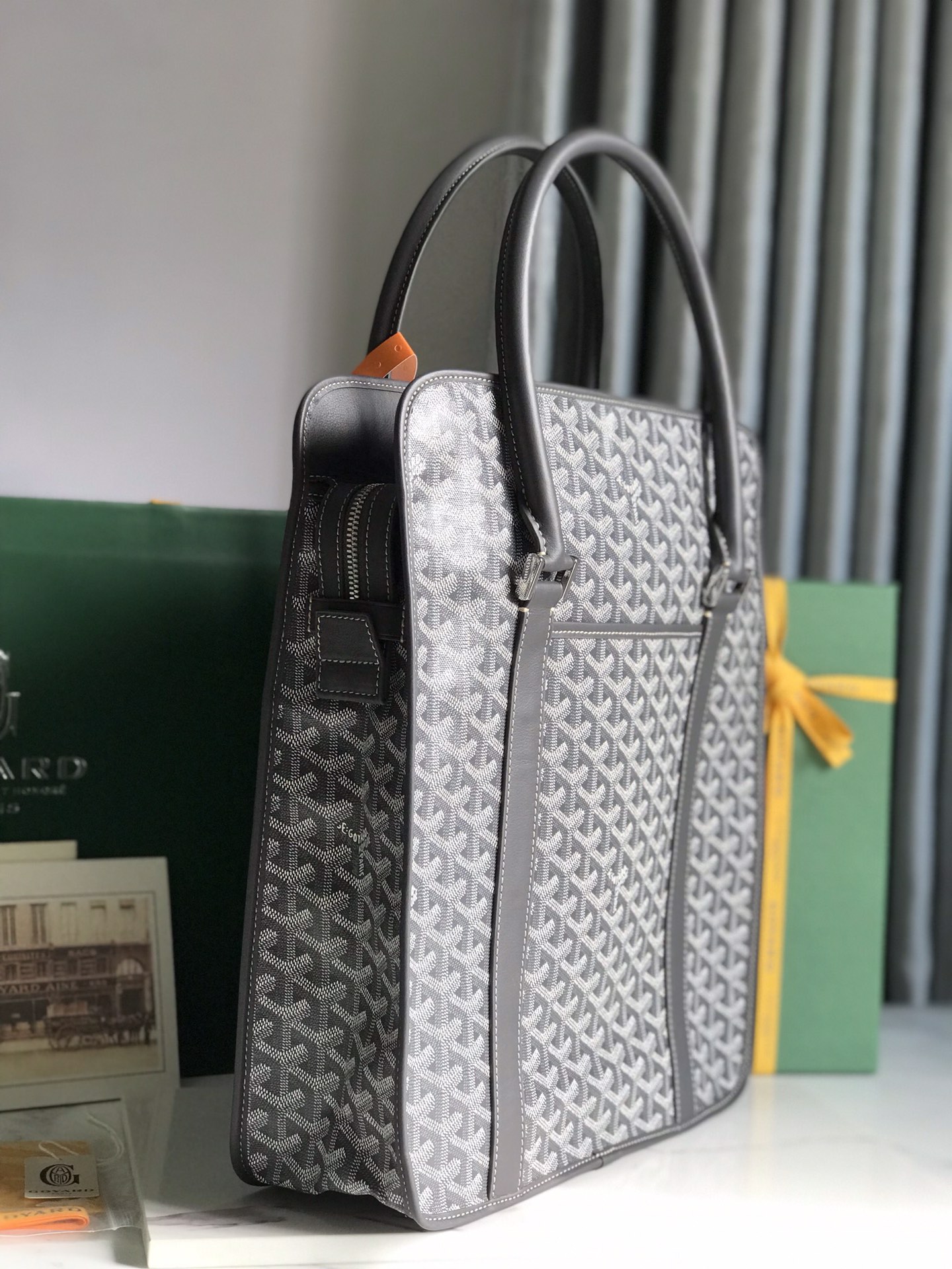 Goyard Bourgogne Bag Gray