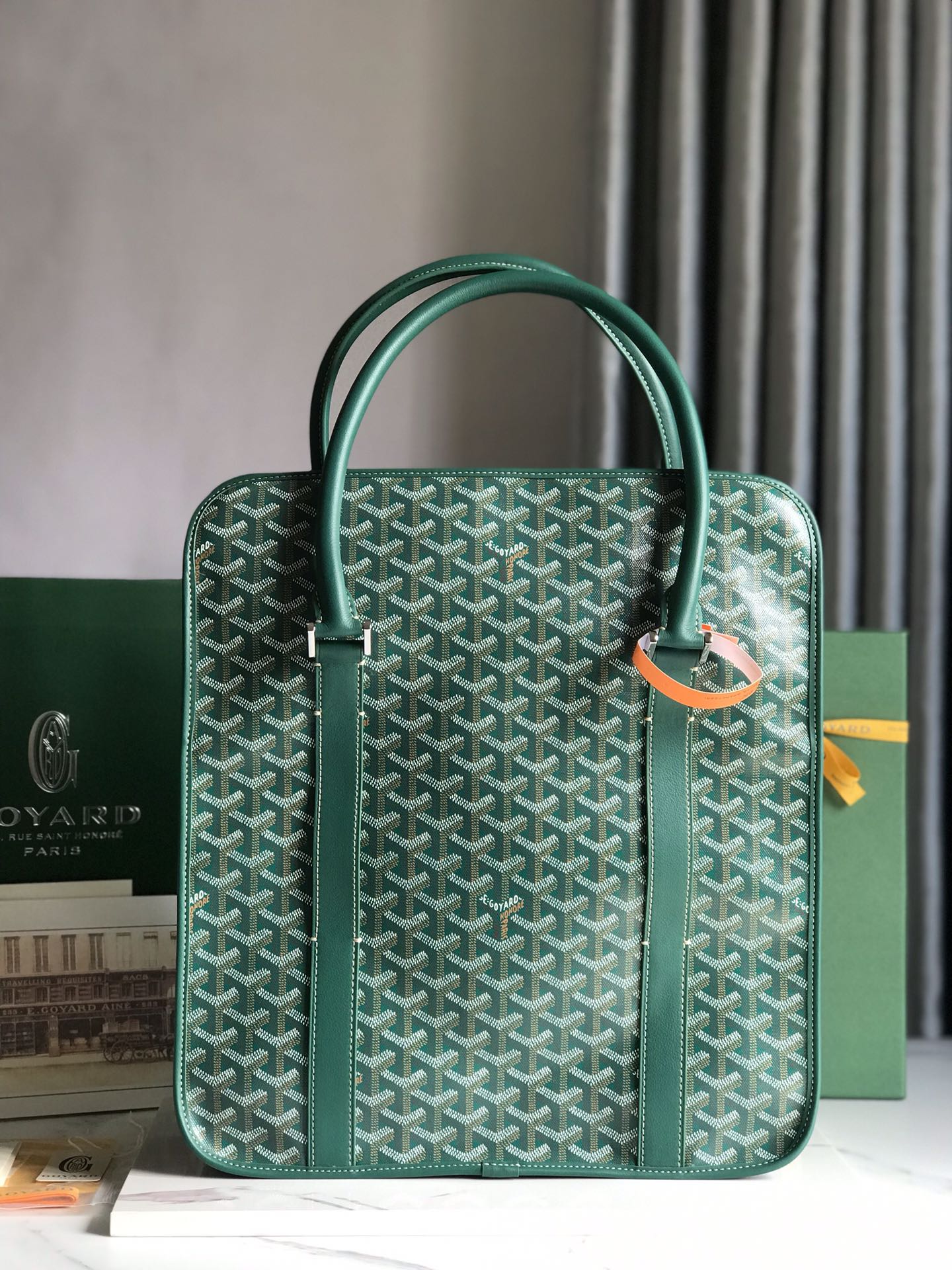 Goyard Bourgogne Bag Green