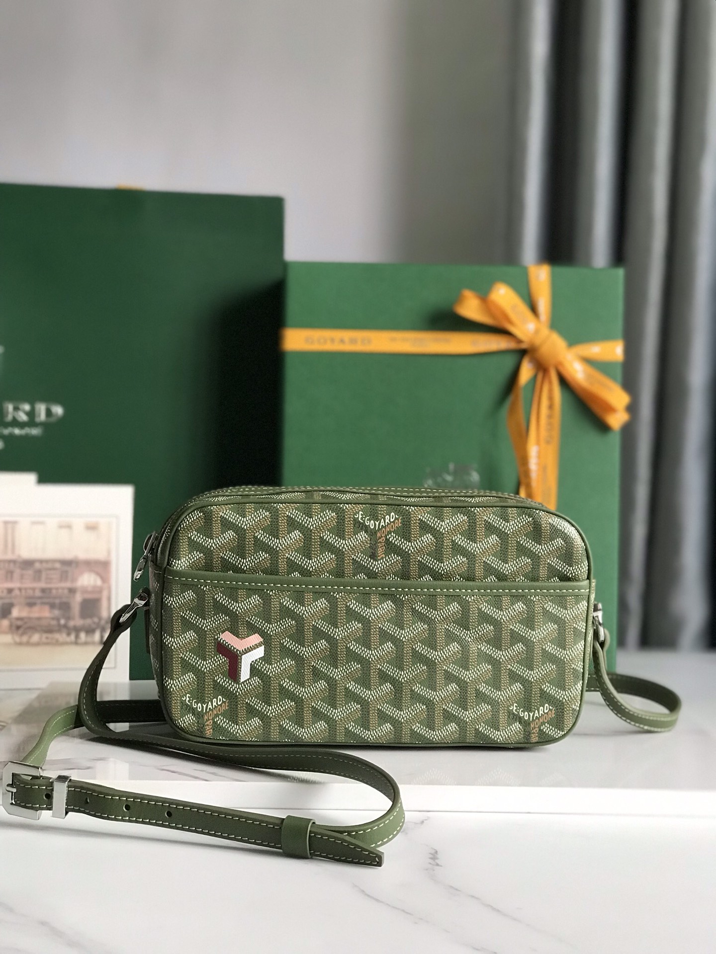 Goyard Cap-Vert PM Bag Avocado Green