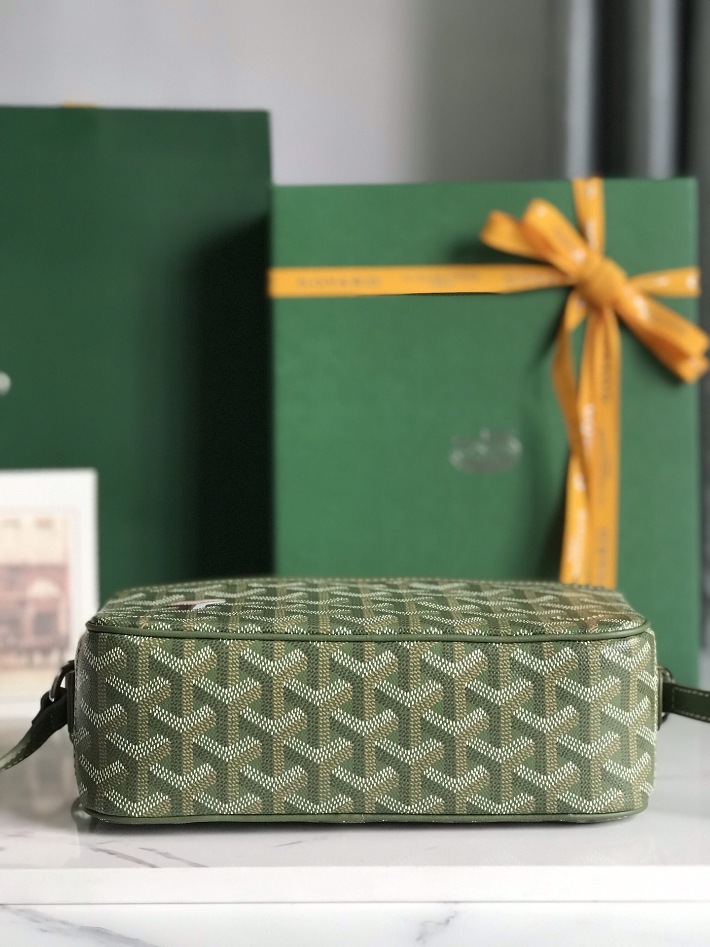 Goyard Cap-Vert PM Bag Avocado Green