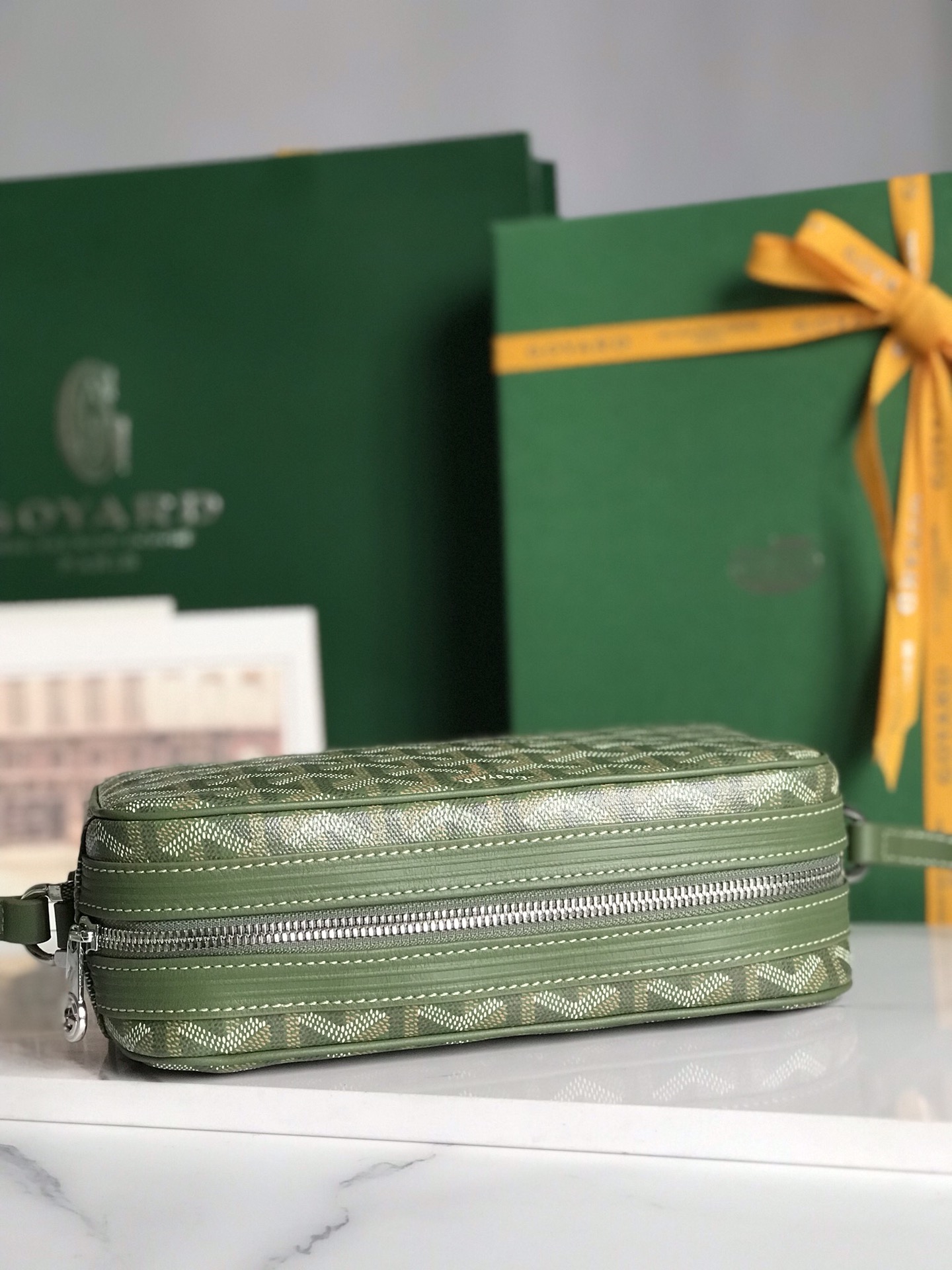 Goyard Cap-Vert PM Bag Avocado Green