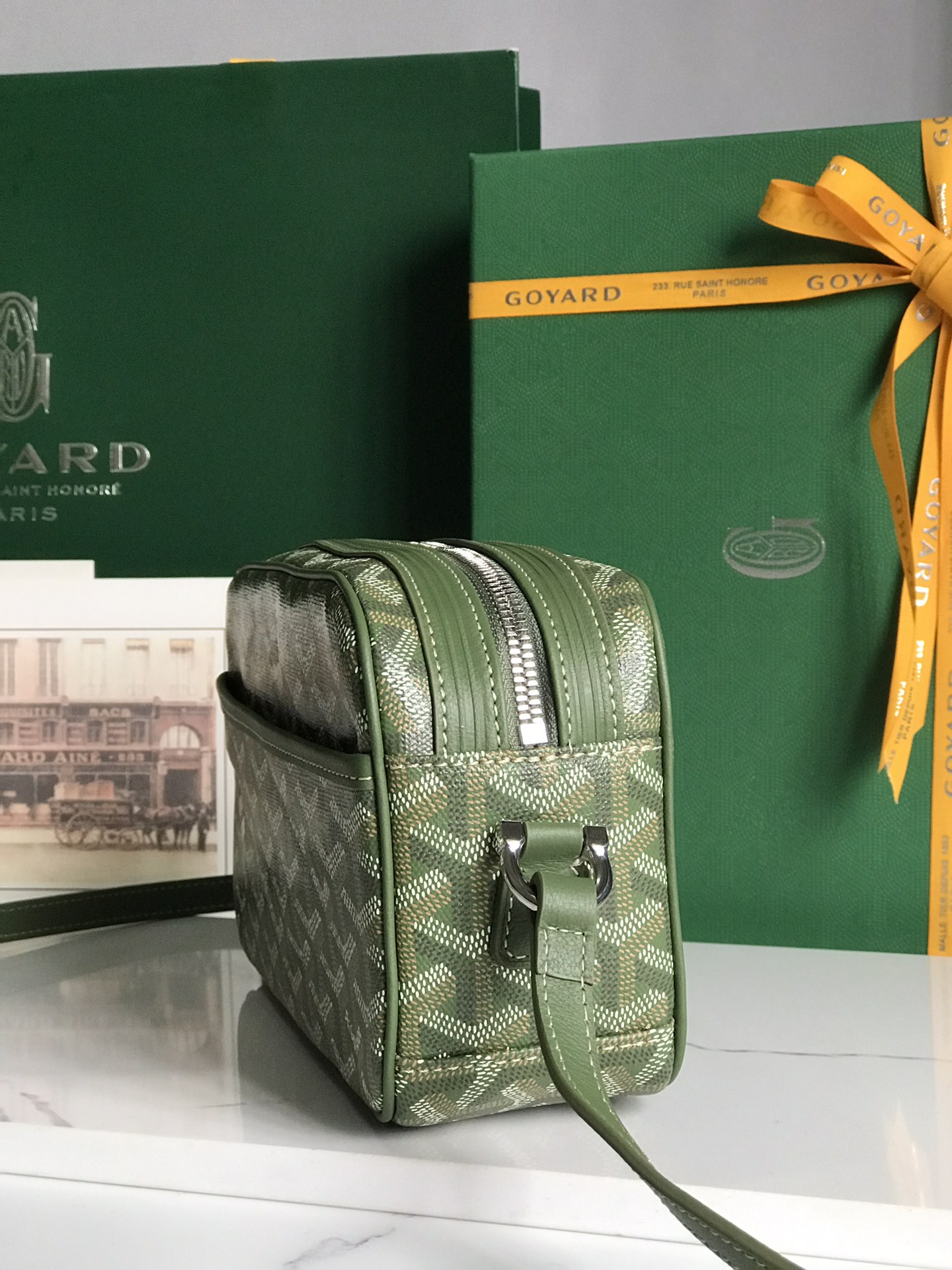 Goyard Cap-Vert PM Bag Avocado Green