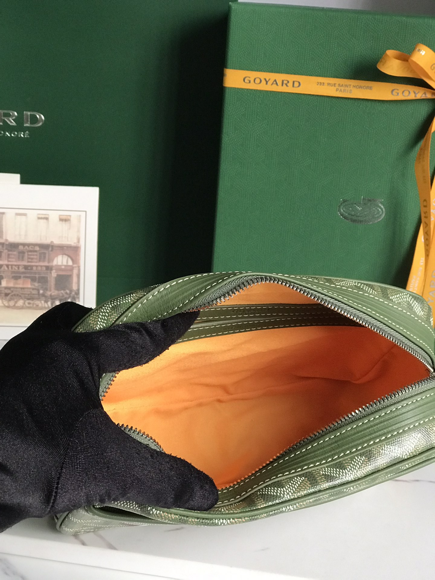 Goyard Cap-Vert PM Bag Avocado Green