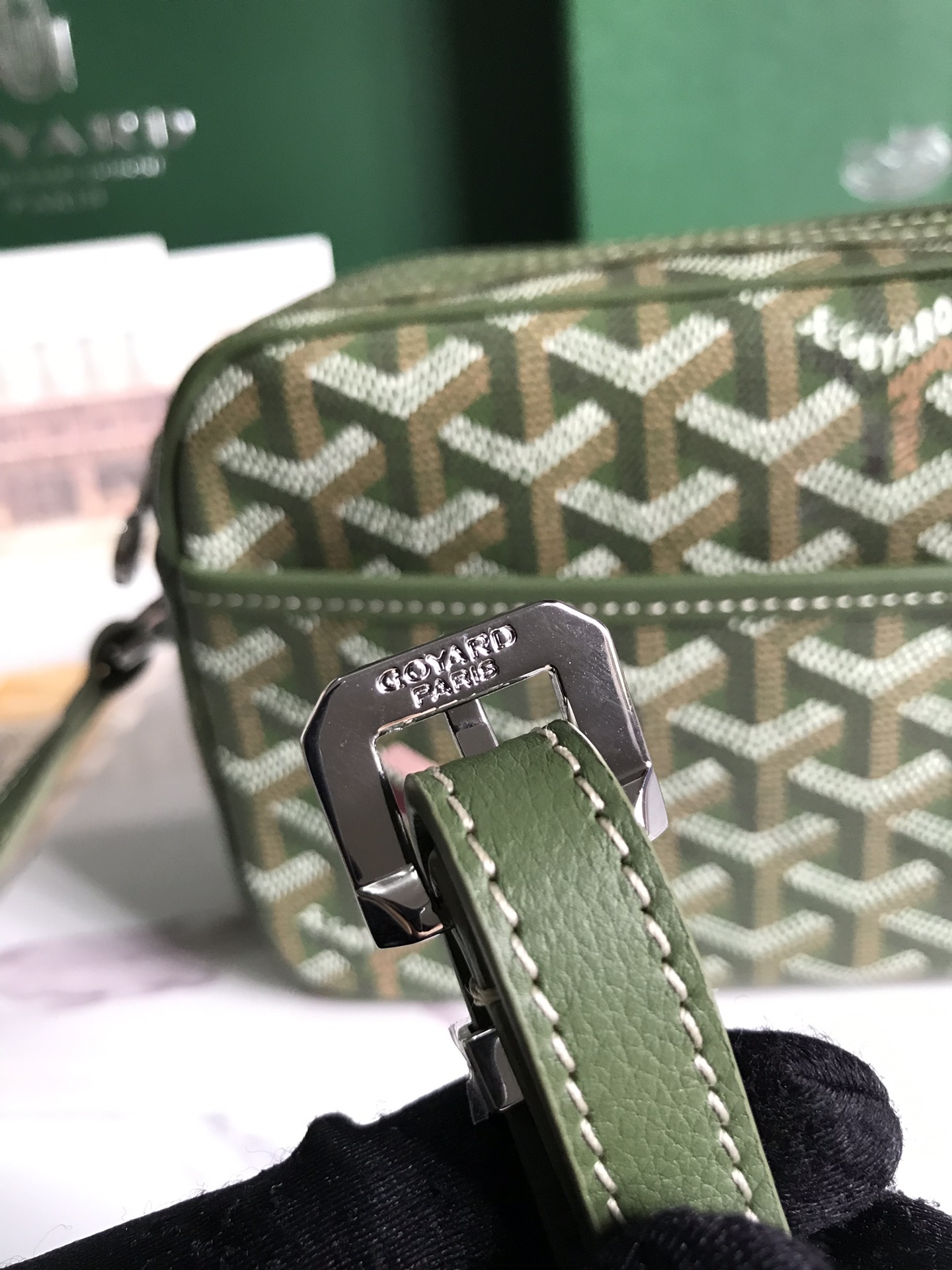 Goyard Cap-Vert PM Bag Avocado Green