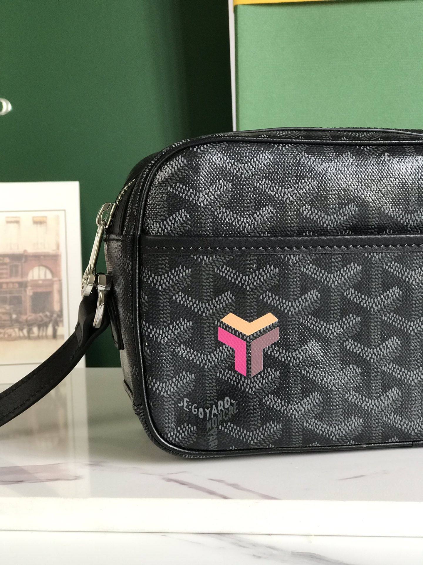 Goyard Cap-Vert PM Bag Black