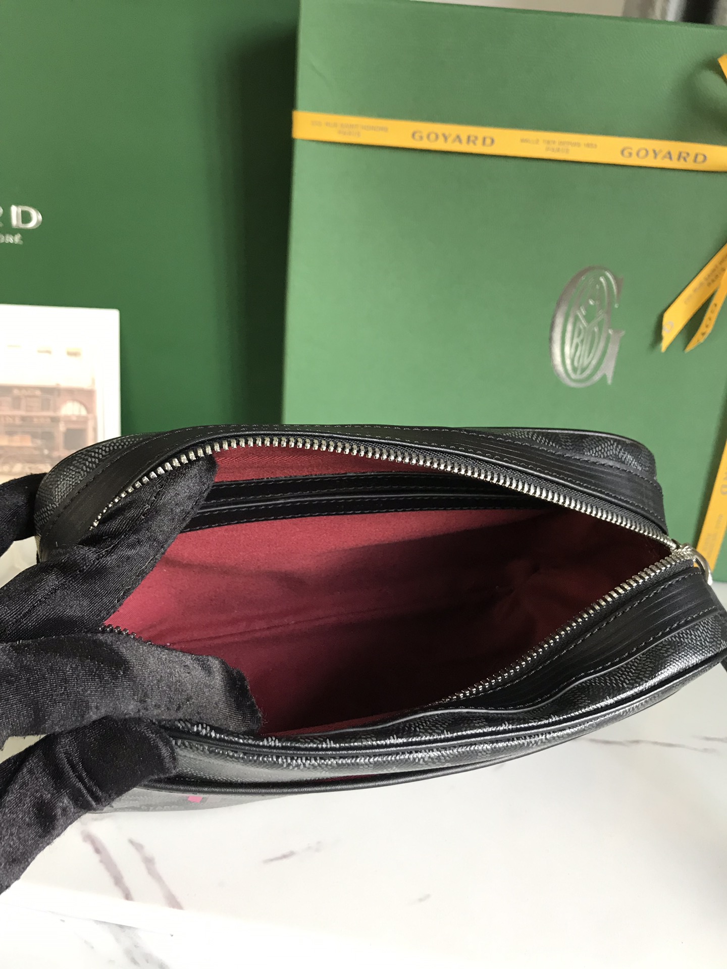 Goyard Cap-Vert PM Bag Black