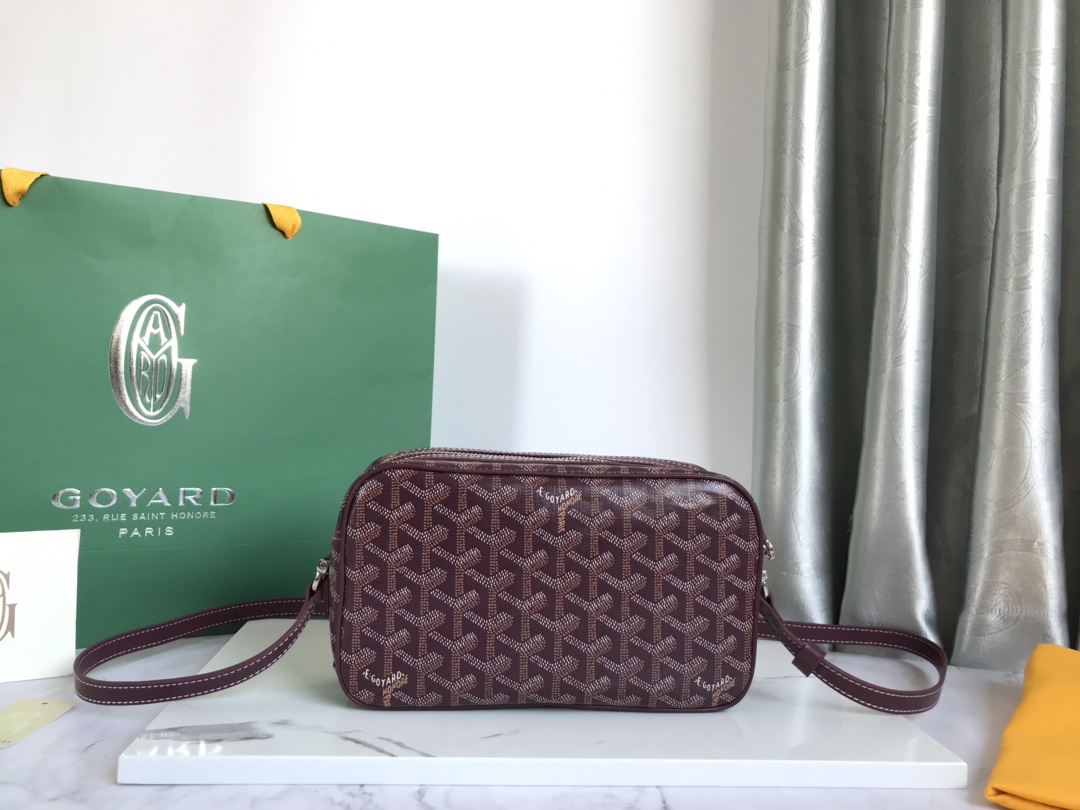 Goyard Cap-Vert PM Bag Dark Red