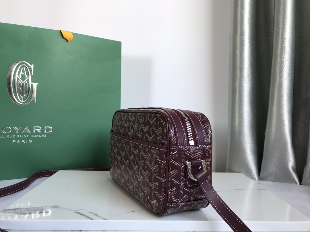 Goyard Cap-Vert PM Bag Dark Red