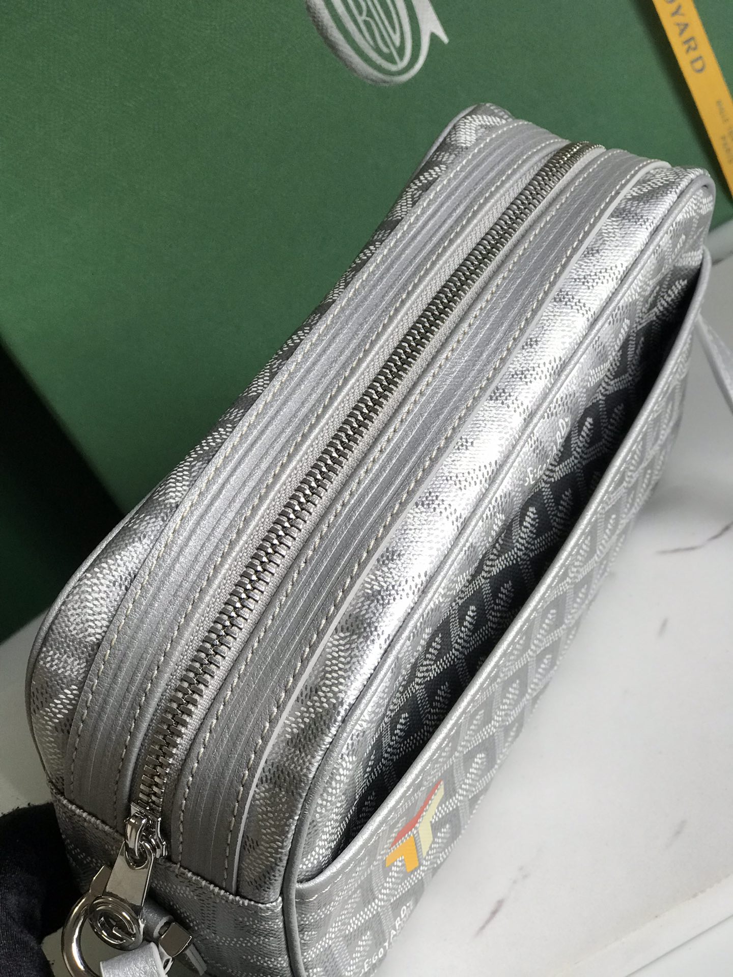 Goyard Cap-Vert PM Bag Silver Gray