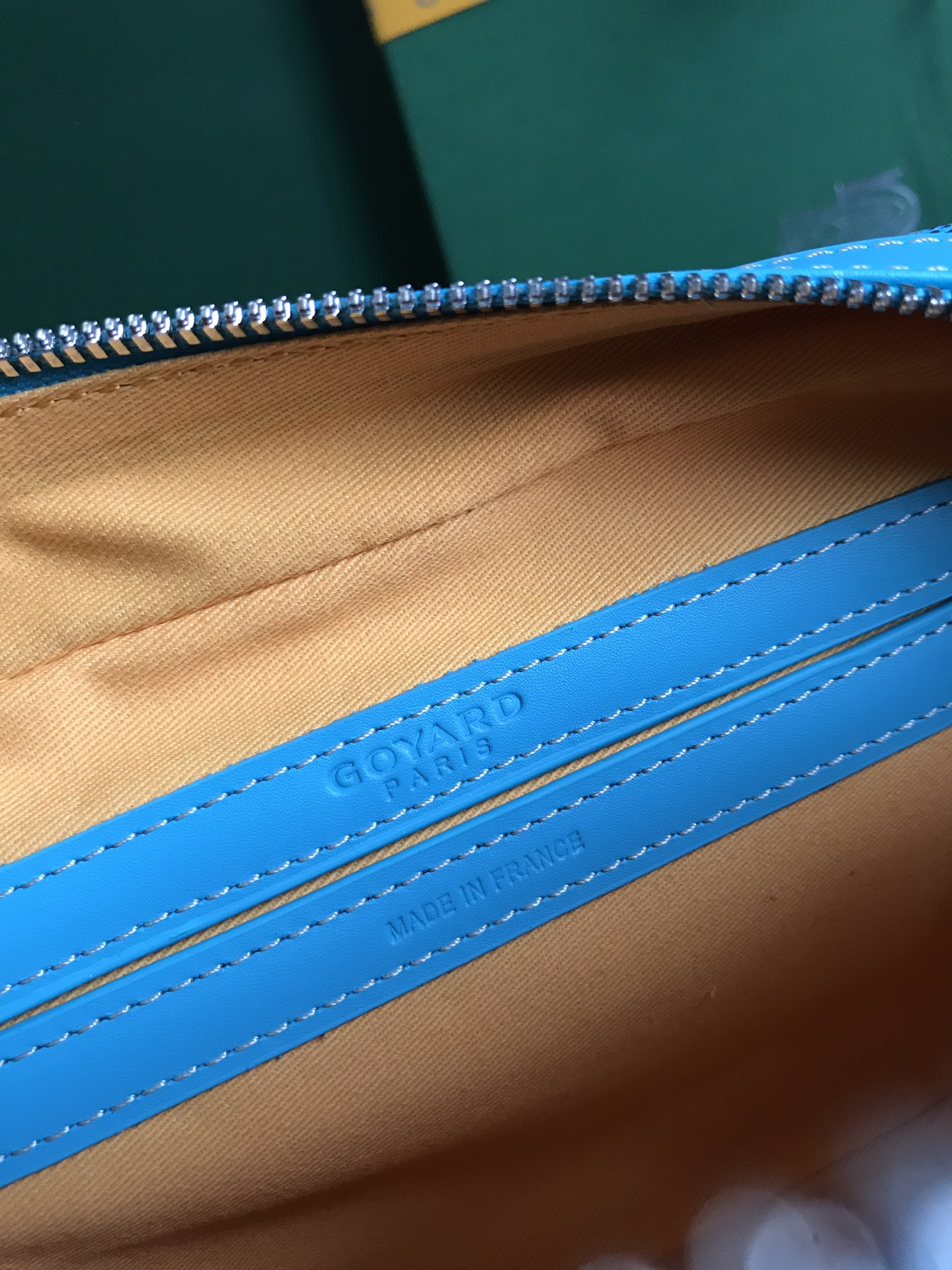 Goyard Cap-Vert PM Bag Turquoise blue