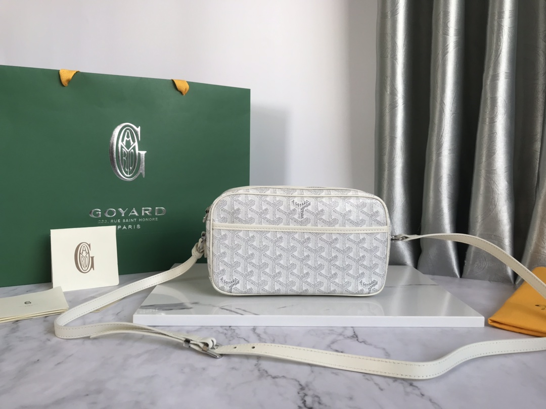 Goyard Cap-Vert PM Bag White