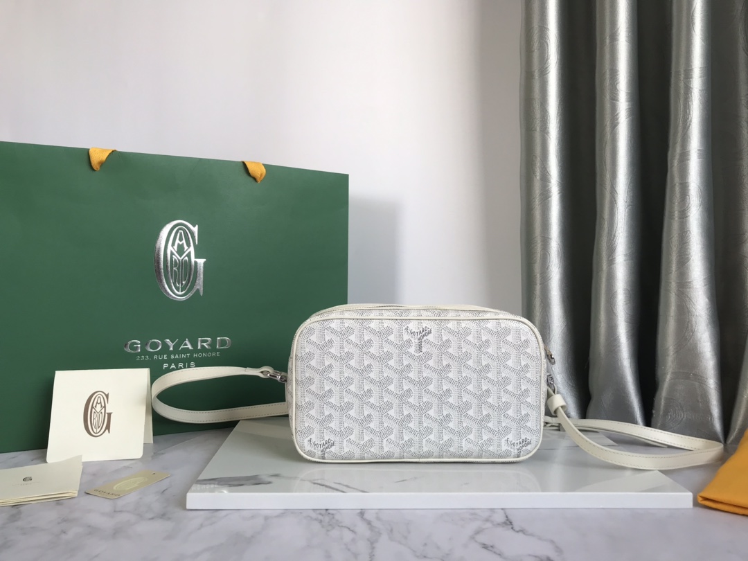 Goyard Cap-Vert PM Bag White