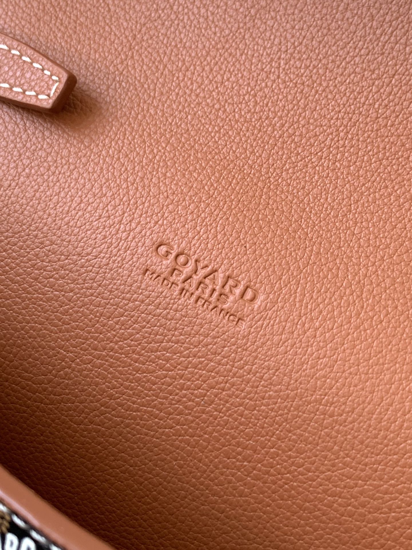 Goyard Chypre Wallet-Pouch Black and Tan