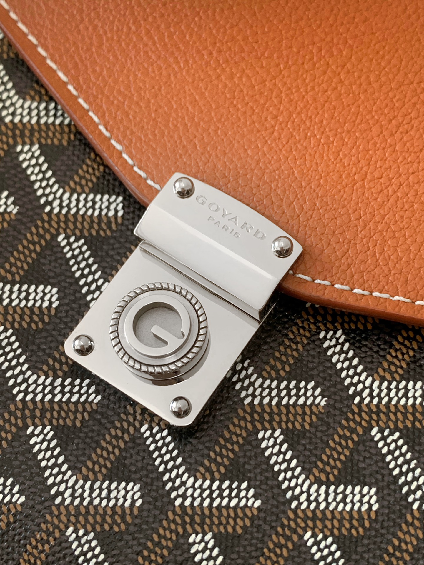 Goyard Chypre Wallet-Pouch Black and Tan