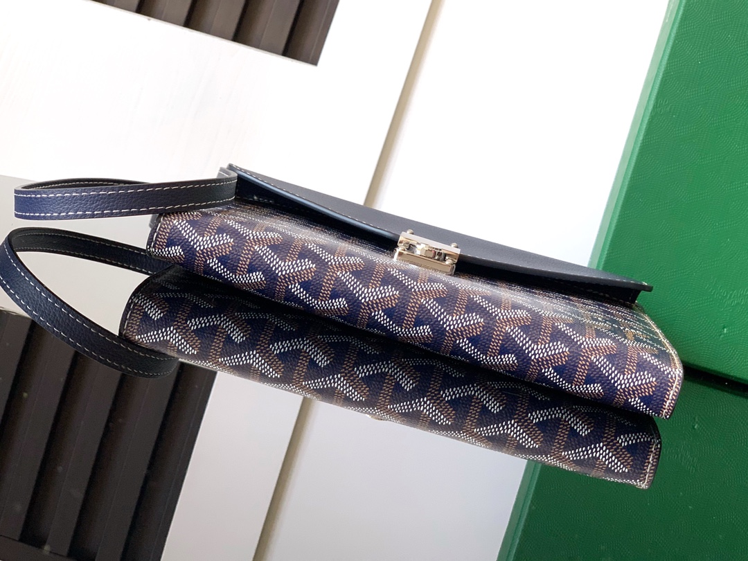 Goyard Chypre Wallet-Pouch Dark Navy