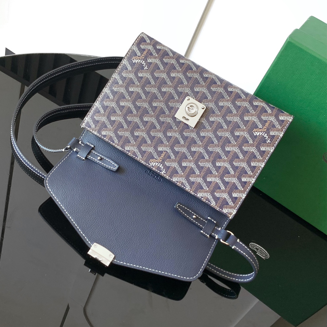 Goyard Chypre Wallet-Pouch Dark Navy