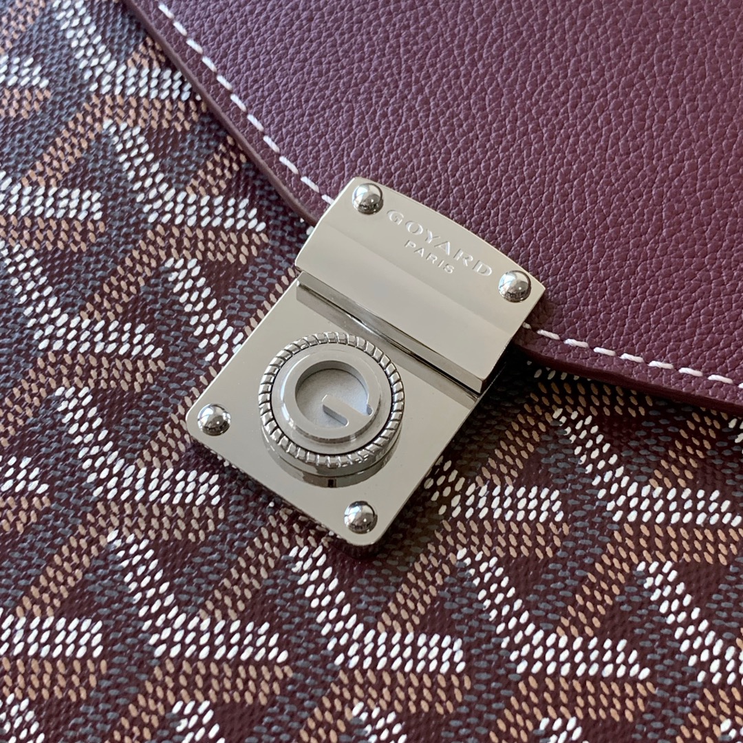 Goyard Chypre Wallet-Pouch Dark Red