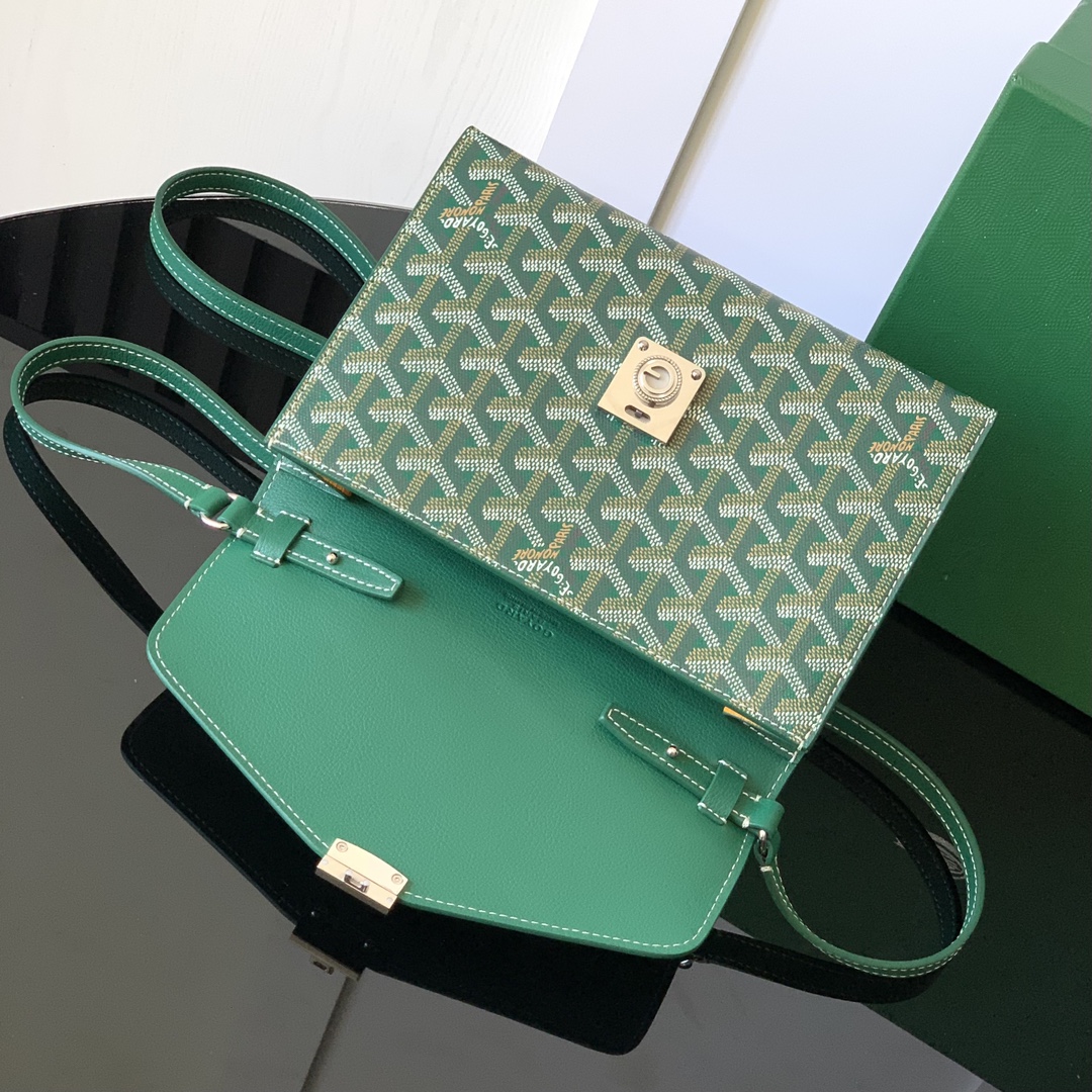 Goyard Chypre Wallet-Pouch Green