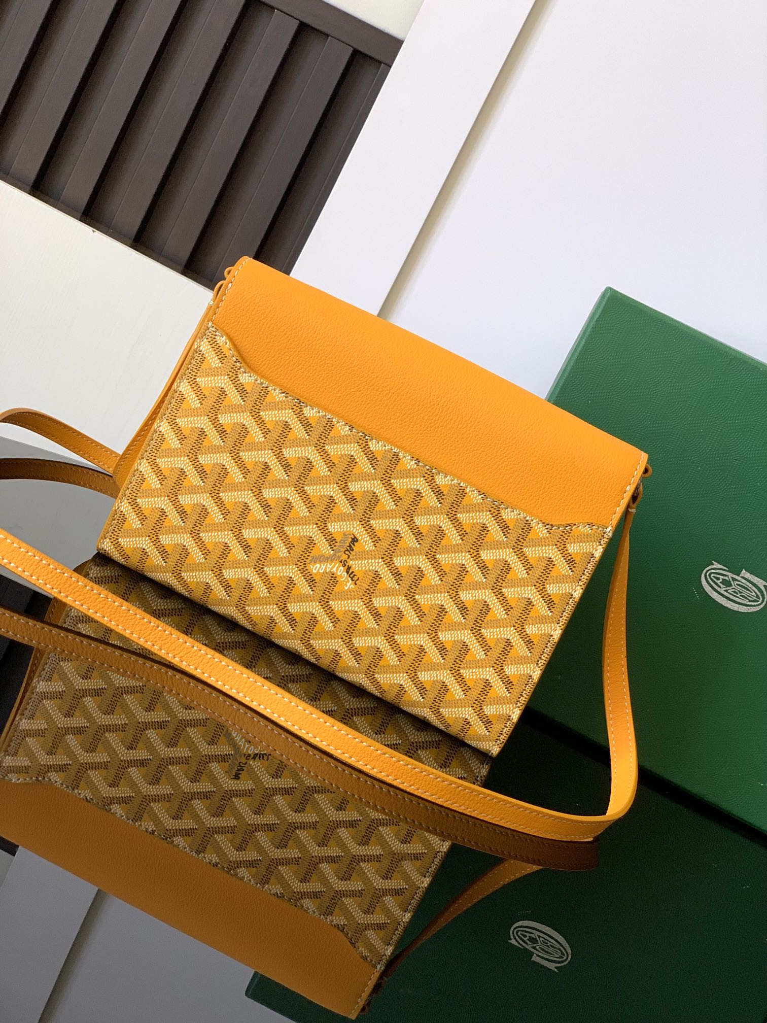 Goyard Chypre Wallet-Pouch Yellow