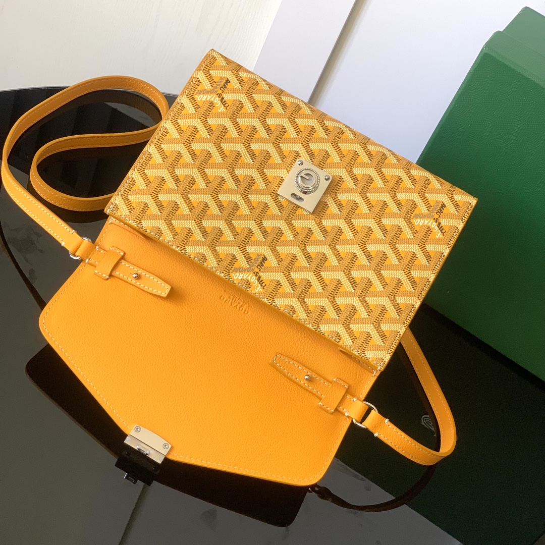 Goyard Chypre Wallet-Pouch Yellow